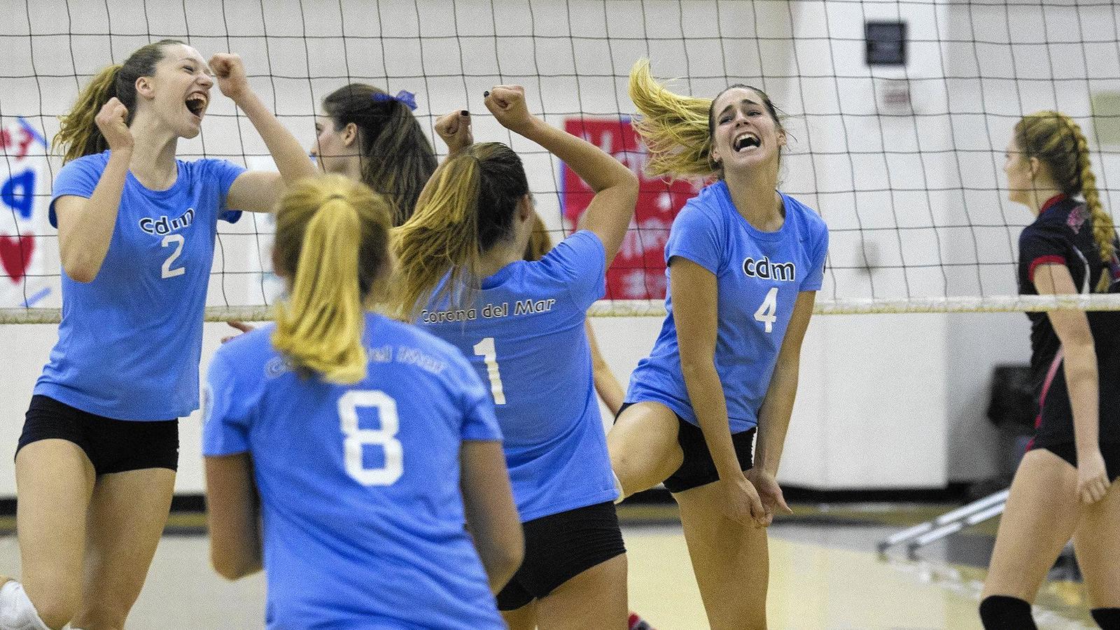 Girls Volleyball Cdm Extends League Winning Steak Rock Institute